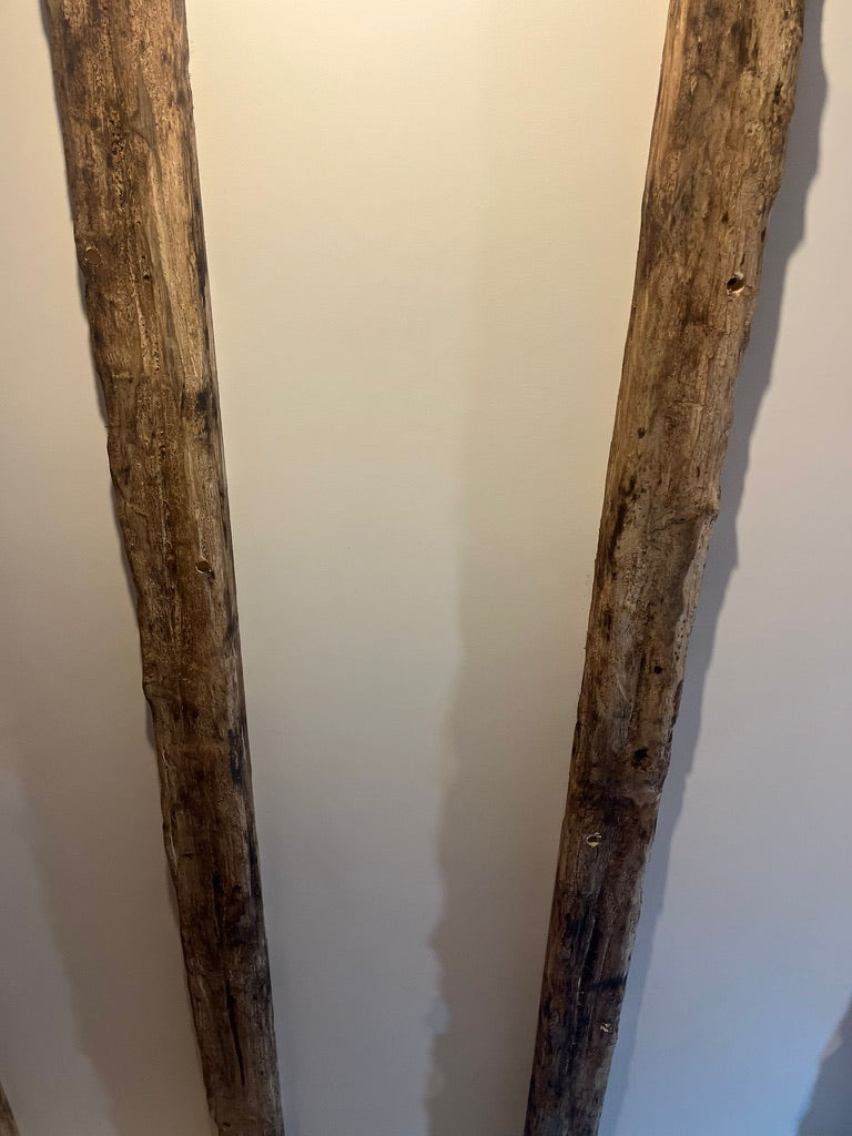 Rustic Farmhouse Weathered Ceiling Beams | Made-to-Order | Reclaimed Timber Look | Coastal & Country Style